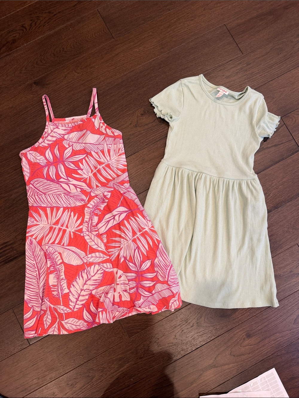 Cat & Jack Girls Set of 2 Dresses Size Large 10/12 - C11-760